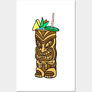 Tiki Drink Posters and Art